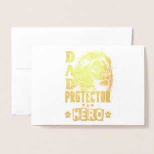 Dad Protector Hero Foil Card