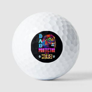 Dad Protector Hero Golf Balls