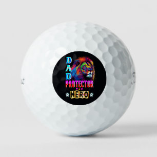 Dad Protector Hero Golf Balls