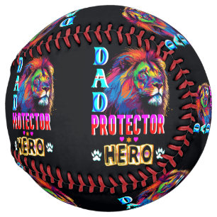 Dad Protector Hero Softball