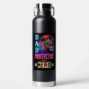 Dad Protector Hero Water Bottle