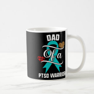 Dad Ptsd Awareness Leopard Post-traumatic Stress D Coffee Mug