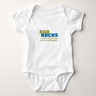 Dad Rocks Baby Bodysuit