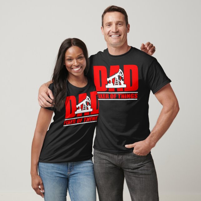 Dad Roughneck Father's Day Gift T-Shirt (Unisex)