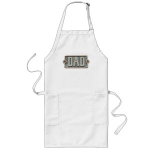 DAD Rustic Metal plate apron
