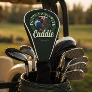 Dad’s Favourite Caddie Photo Golf Head Cover