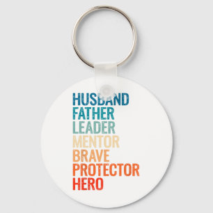 Dad S For Men Vintage Husband Retro Daddy Fathers  Key Ring