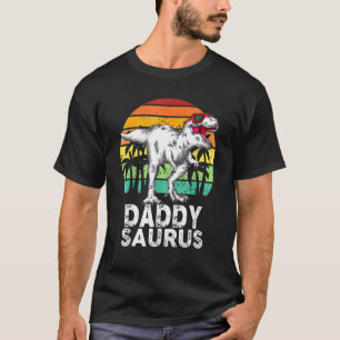 Dad Saurus Daddy Dinosaur Rex Family Matching Fath T-Shirt