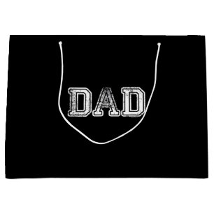Dad Shirts for Dad _ Vintage Dad _ Idea Fathers Da Large Gift Bag