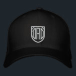 Dad Simple Modern Typography Custom Embroidered Hat<br><div class="desc">Dad Simple Modern Typography Custom Embroidered Baseball Cap features the simple modern embroidered text "Dad". Perfect as a gift for dad for Father's Day,  Christmas,  birthday and more. Created by Evco Studio www.zazzle.com/store/evcostudio</div>