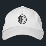Dad Simple Modern Typography Custom Embroidered Hat<br><div class="desc">Dad Simple Modern Typography Custom Embroidered Baseball Cap features the simple modern embroidered text "Dad". Perfect as a gift for dad for Father's Day,  Christmas,  birthday and more. Created by Evco Studio www.zazzle.com/store/evcostudio</div>