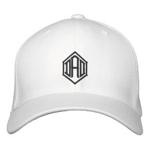 Dad Simple Modern Typography Custom Embroidered Hat