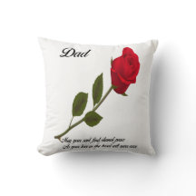 Dad Single Red Rose