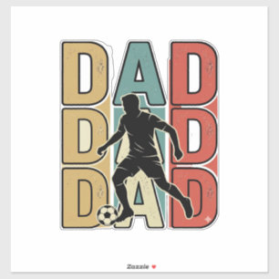 Dad Soccer Vintage Engraving Vector Design_1