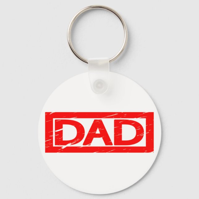 Dad Stamp Key Ring (Front)