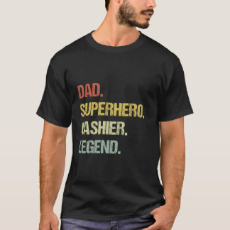 Dad superhero cashier legend T-Shirt