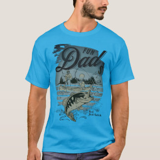 Dad T-Shirt "Fun Dads Reel Best Catch" mockup