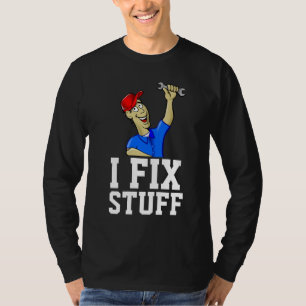 DAD T-Shirts 'I FIX STUFF" Handyman Tees
