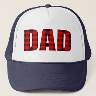 Dad Tartan Pattern-Christmas Gift Trucker Hat