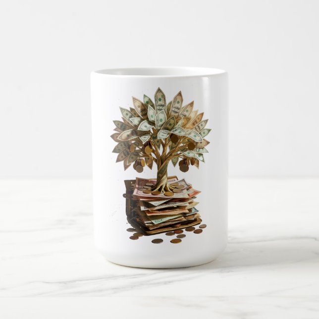 Dad Tax Collector T Shirt, Fees Collected Daily Coffee Mug (Center)