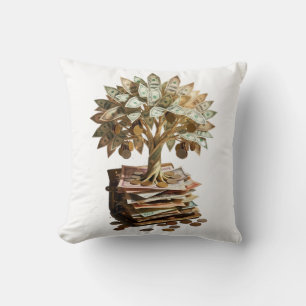 Dad Tax Collector T Shirt, Fees Collected Daily Cushion