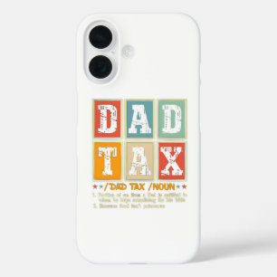 Dad Tax Funny Foodie Snack Humour iPhone 16 Case
