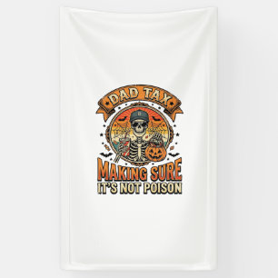 Dad Tax Funny Halloween Skeleton Candy_1 Banner