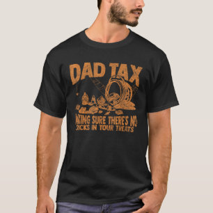 Dad Tax Halloween Trick Or Treat Candy Pumpkin Dad T-Shirt