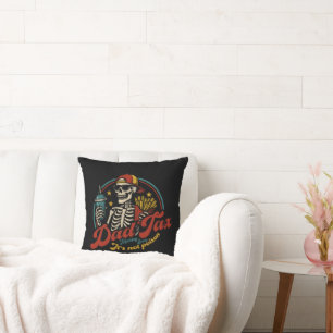 Dad Tax Making Sure It's Not Poison Skeleton Cushion