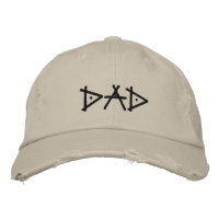 Dad Teepee Distressed Cap / Hat