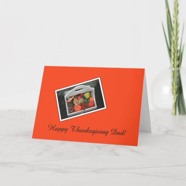 Dad Thanksgiving Card (Front)