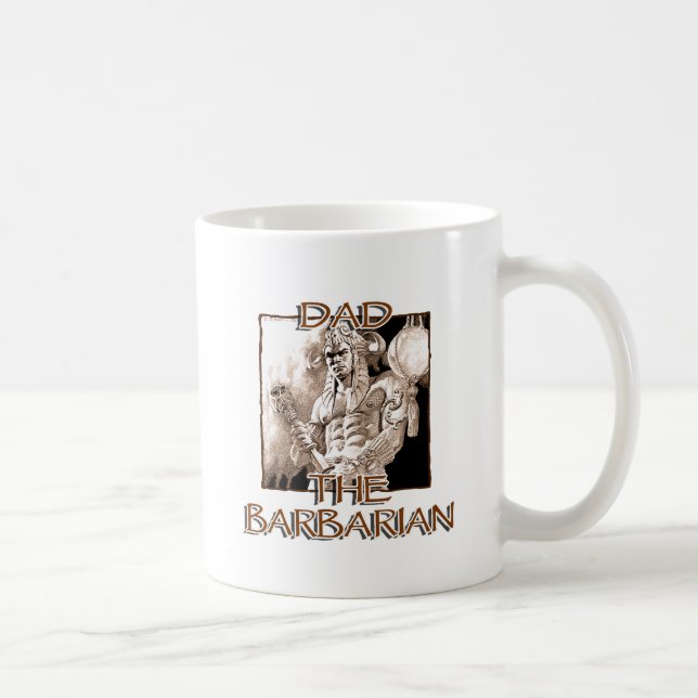 Dad the Barbarian Mug (Right)