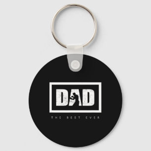 Dad The Best Ever Boxing Key Ring