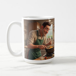 Dad the Chef Birthday Coffee Mug