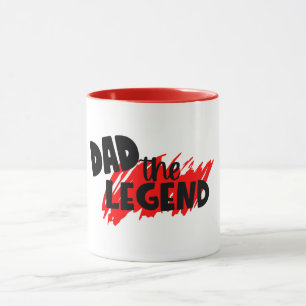 Dad The Legend Coffee Mug - Father's Day Gift!
