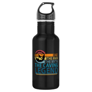 Dad The Man The Myth The Caving Legend 532 Ml Water Bottle