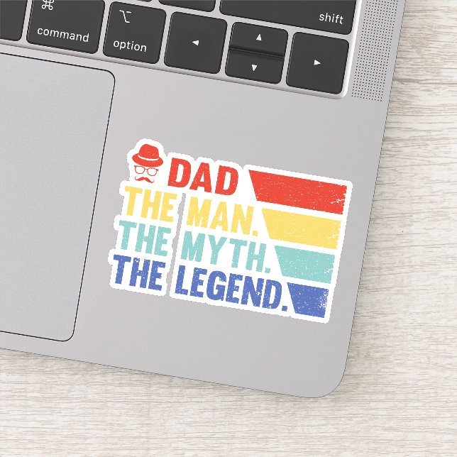 Dad. The Man, The Myth, The Legend. (Detail)