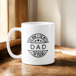Dad The Man The Myth The Legend Coffee Mug<br><div class="desc">Celebrate the legend in your life with the 'The Man, The Myth, The Legend' coffee mug! Personalise it with their name for a unique and humourous gift that’s perfect for sipping morning coffee or tea. Crafted from durable ceramic, this mug features bold text and a sleek design, making it a...</div>