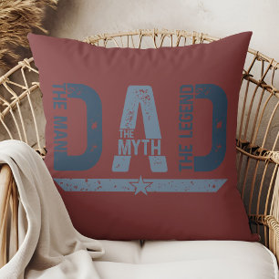 DAD The Man The Myth The Legend" Father's Day Cushion