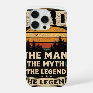 Dad The Man The Myth The Legend Funny Father Phone iPhone 15 Pro Case