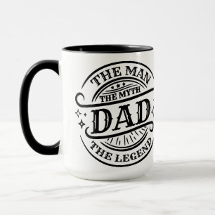 Dad - The Man, The Myth, The Legend Mug