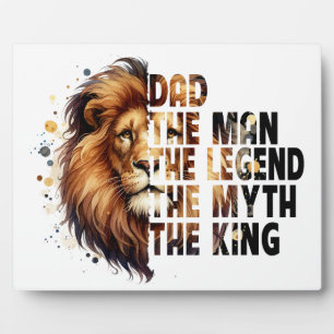 Dad: The Man, The Myth, The Legend Plaque