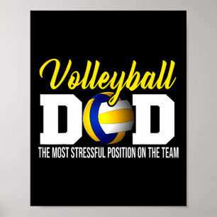 Dad The Most Stressful Position Happy Fathers Day  Poster