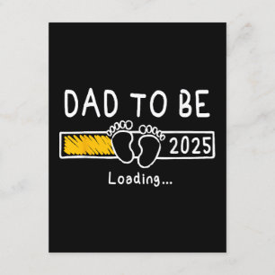 Dad To Be 2025 Dad est 2025 Daddy To Be Promoted t Enclosure Card