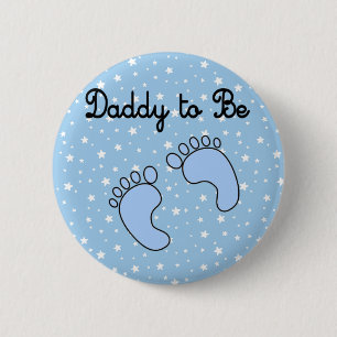 Dad to Be (Boy) 6 Cm Round Badge