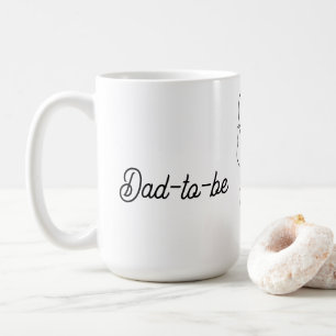 Dad-to-be Faux Lace Coffee Mug