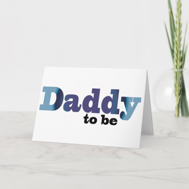 dad-to-be gifts card (Front)