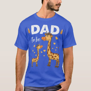 Dad To Be Giraffe Pregnancy Announcement T-Shirt