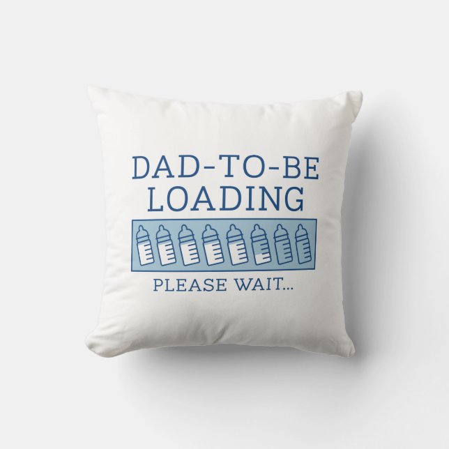 Dad To Be Loading Cushion (Front)