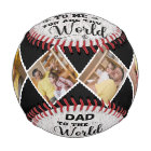 Dad To Me You Are The World Custom 4 Photo Collage